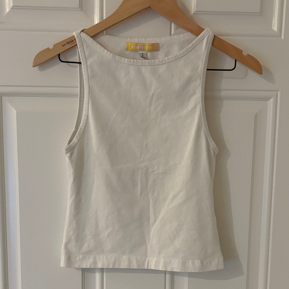Urban Outfitters White Sleeveless Women's Top